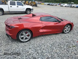 2021 Chevrolet Corvette 3LT with VIN 1G1YC3D44M5101746, listed as a Copart auction lot 70269454 with 25,797 mi miles and Salvage Title. Bid and sale history available at carsss.com. Image 3.