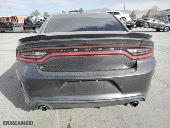 2019 Dodge Charger GT with VIN 2C3CDXHG3KH747106, listed as a Copart auction lot 44777765 with 61,616 mi miles and Salvage Title. Bid and sale history available at carsss.com. Image 6.
