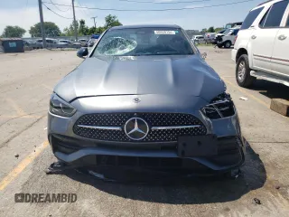 2024 Mercedes-Benz C 300 with VIN W1KAF4HB6RR184794, listed as a Copart auction lot 60930154 with 1,246 mi miles and Salvage Title. Bid and sale history available at DreamBid. Image 5.