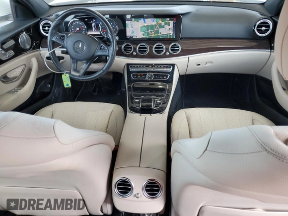 2017 Mercedes-Benz E-Class E 300 Luxury with VIN WDDZF4JB0HA214771, listed as a Copart auction lot 53294695 with 50,203 mi miles and Salvage Title. Bid and sale history available at carsss.com. Image 8.