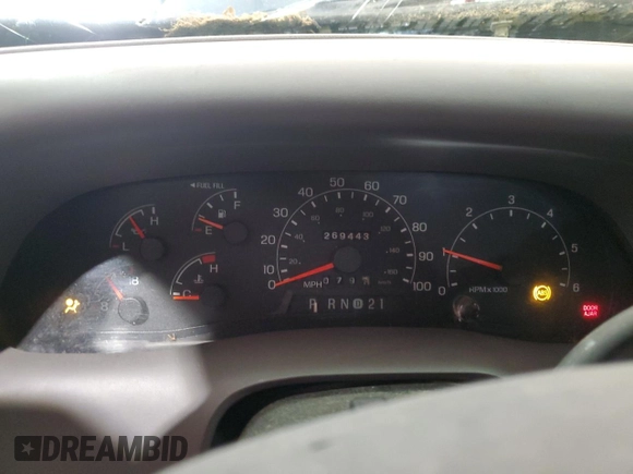 2001 Ford Super Duty F-250 XL with VIN 1FTNX20L91EC42670, listed as a Copart auction lot 51915215 with 269,443 mi miles and Salvage Title. Bid and sale history available at carsss.com. Image 9.