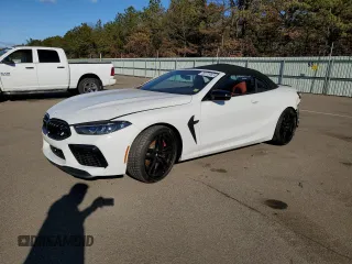 2023 BMW M8 Competition with VIN WBSDZ0C08PCL26827, listed as a Copart auction lot 36275083 with 0 mi miles. Bid and sale history available at carsss.com. Image 1.