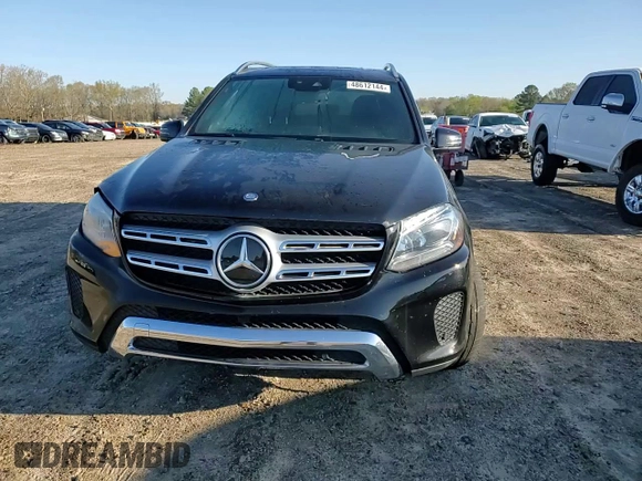 2017 Mercedes-Benz GLS 450 with VIN 4JGDF6EE1HA868744, listed as a Copart auction lot 48612144 with 78,413 mi miles and . Bid and sale history available at DreamBid. Image 12.
