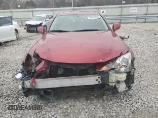 2007 Lexus IS with VIN JTHBK262875040801, listed as a Copart auction lot 48051995 with 153,815 mi miles and Salvage Title. Bid and sale history available at carsss.com. Image 5.