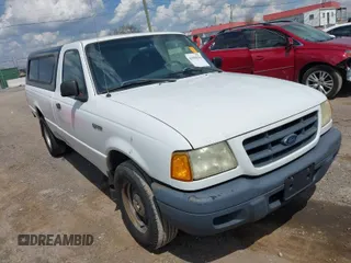 2002 Ford Ranger XL with VIN 1FTYR10U62PA63616, listed as a IAAI auction lot 42018596 with 212,363 mi miles. Bid and sale history available at carsss.com. Image 1.