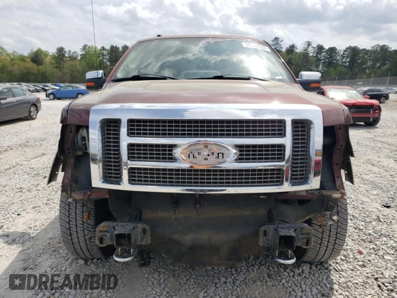 2009 Ford F-150 XL with VIN 1FTPW14V69FA81573, listed as a Copart auction lot 49098534 with 237,463 mi miles and Salvage title. Bid and sale history available at DreamBid. Image 5.