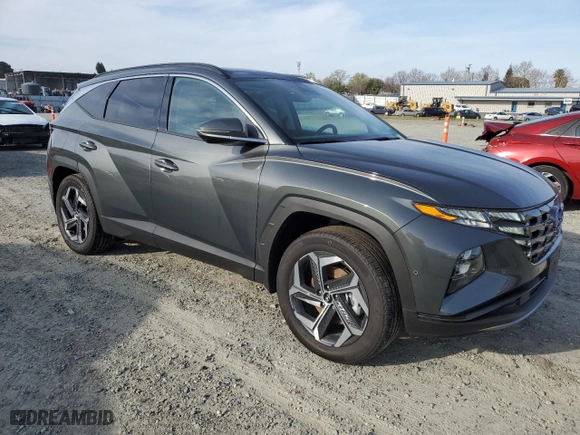 2024 Hyundai Tucson Plug-In Hybrid Limited with VIN KM8JFDD24RU212049, listed as a Copart auction lot 48408775 with 5,807 mi miles and Salvage Title. Bid and sale history available at carsss.com. Image 4.