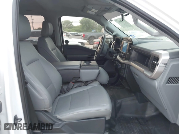 2022 Ford F-150 XL with VIN 1FTFW1E51NKE67183, listed as a IAAI auction lot 42123925 with 100,877 mi miles. Bid and sale history available at carsss.com. Image 5.