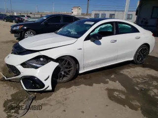 2021 Mercedes-Benz CLA 45 AMG with VIN W1K5J5DB0MN180056, listed as a Copart auction lot 68569534 with Not Provided miles and Salvage Title. Bid and sale history available at DreamBid. Image 1.