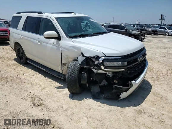 2022 Ford Expedition XLT with VIN 1FMJU1HT5NEA57068, listed as a Copart auction lot 55710134 with 15,878 mi miles and Salvage Title. Bid and sale history available at carsss.com. Image 11.