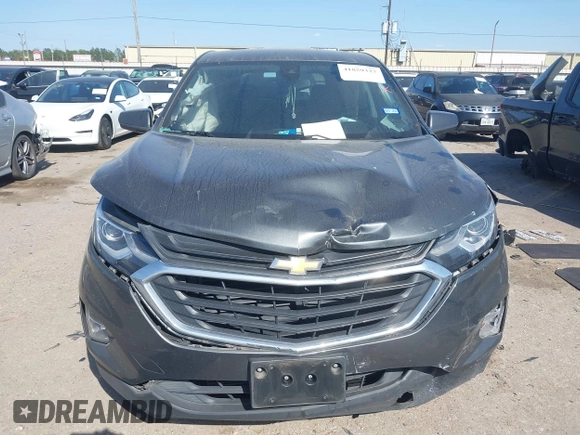 2021 Chevrolet Equinox LT with VIN 3GNAXKEV0ML378657, listed as a IAAI auction lot 41859327 with 51,550 mi miles and . Bid and sale history available at DreamBid. Image 12.