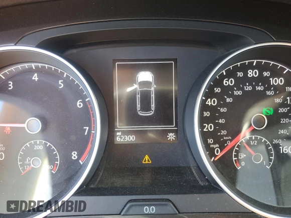 2019 Volkswagen Golf S z VIN 3VWH17AU6KM514233, wystawiony jako Copart lot #47177175 z przebiegiem 62 300 mil mil oraz Szkoda całkowita • Salvage title. Historia ofert i sprzedaży dostępna na DreamBid. Obrazek 9.