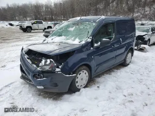 2017 Ford Transit Connect Van XL with VIN NM0LS6E73H1301882, listed as a Copart auction lot 86188254 with 75,367 mi miles and Salvage Title. Bid and sale history available at carsss.com. Image 1.