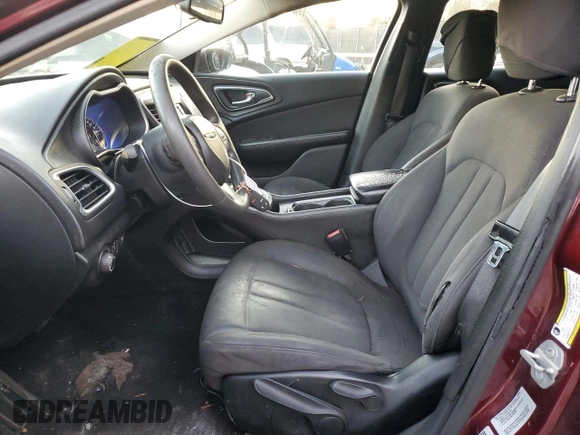 2015 Chrysler 200 Limited with VIN 1C3CCCAB0FN574474, listed as a Copart auction lot 47835205 with 168,282 mi miles and Non Repairable. Bid and sale history available at carsss.com. Image 7.
