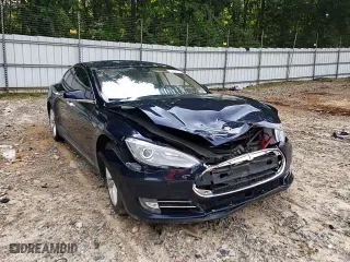 2015 Tesla Model S 85 kWh Battery with VIN 5YJSA1S17FFP74130, listed as a Copart auction lot 58516593 with 116,631 mi miles. Bid and sale history available at carsss.com. Image 11.