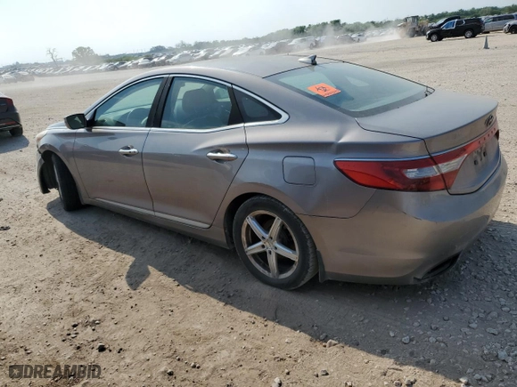 2013 Hyundai Azera with VIN KMHFG4JG4DA217863, listed as a Copart auction lot 53840575 with 0 mi miles and Clean Title. Bid and sale history available at carsss.com. Image 2.