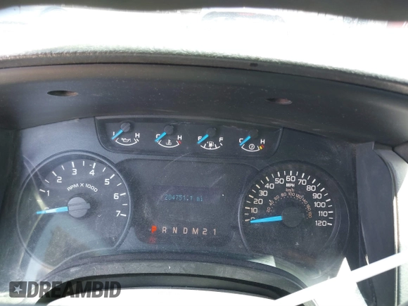 2014 Ford F-150 XL with VIN 1FTEX1CMXEFD13082, listed as a IAAI auction lot 40035539 with 204,751 mi miles and . Bid and sale history available at DreamBid. Image 7.