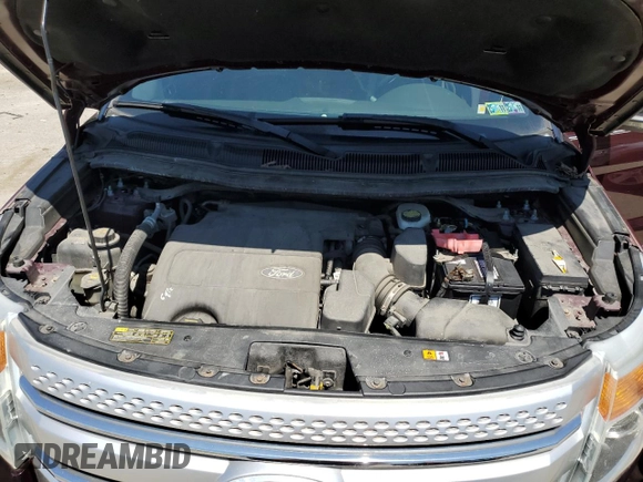 2011 Ford Explorer XLT with VIN 1FMHK8D85BGA03221, listed as a Copart auction lot 66076065 with 116,382 mi miles and Salvage title. Bid and sale history available at DreamBid. Image 12.
