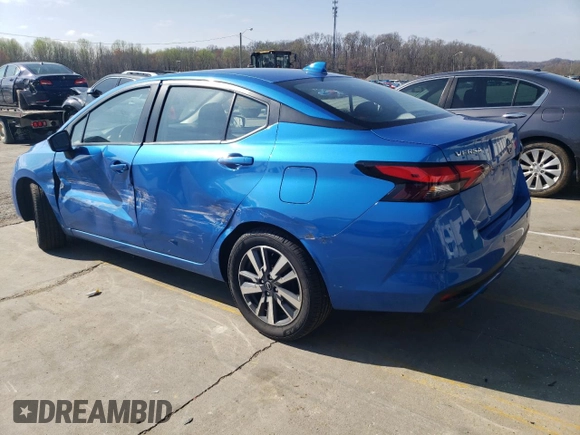 2023 Nissan Versa SV with VIN 3N1CN8EVXPL820278, listed as a Copart auction lot 51494595 with 60,923 mi miles and Salvage title. Bid and sale history available at DreamBid. Image 2.