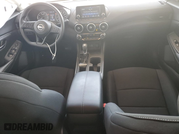 2024 Nissan Sentra S with VIN 3N1AB8BV8RY207327, listed as a Copart auction lot 62074185 with 25,782 mi miles and Salvage title. Bid and sale history available at DreamBid. Image 8.