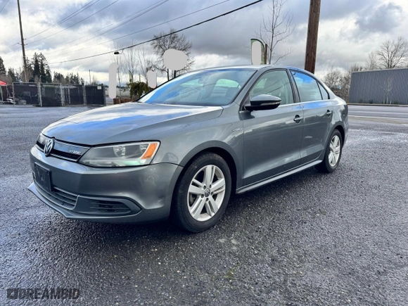 2013 Volkswagen Jetta Sedan Hybrid SE with VIN 3VW637AJXDM296677, listed as a Copart auction lot 53404985 with 233,128 mi miles and Clean Title. Bid and sale history available at carsss.com. Image 2.