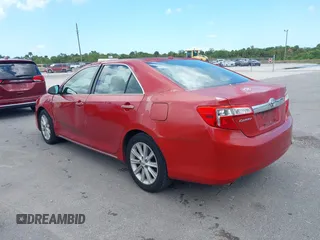 2012 Toyota Camry SE with VIN 4T1BK1FK9CU514388, listed as a IAAI auction lot 41930426 with 126,930 mi miles. Bid and sale history available at carsss.com. Image 3.