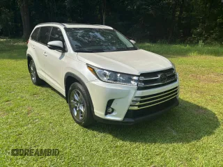 2019 Toyota Highlander Limited with VIN 5TDYZRFH9KS289700, listed as a Copart auction lot 63547035 with 99,633 mi miles and Clean title. Bid and sale history available at DreamBid. Image 1.