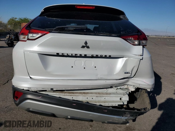 2022 Mitsubishi Eclipse Cross SE z VIN JA4ASWAA6NZ055784, wystawiony jako Copart lot #71539834 z przebiegiem 58 790 mil mil oraz Szkoda całkowita • Salvage title. Historia ofert i sprzedaży dostępna na DreamBid. Obrazek 6.