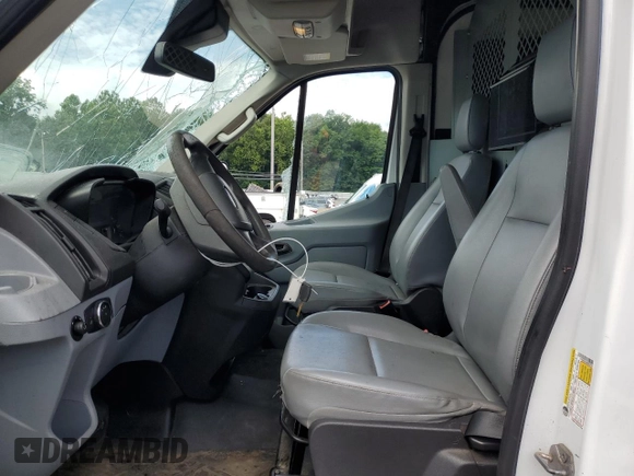 2017 Ford Transit Cargo z VIN 1FTBW2CM3HKB45373, wystawiony jako Copart lot #63834005 z przebiegiem 52 155 mil mil oraz Szkoda całkowita • Salvage title. Historia ofert i sprzedaży dostępna na DreamBid. Obrazek 7.