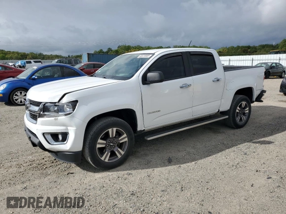 2019 Chevrolet Colorado 2WD Work Truck with VIN 1GCGSBEAXK1192417, listed as a Copart auction lot 50416985 with 40,801 mi miles and Salvage Title. Bid and sale history available at carsss.com. Image 1.