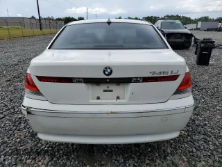 2004 BMW 7 Series 745Li with VIN WBAGN63494DS47871, listed as a Copart auction lot 60128164 with Not provided miles and Salvage title. Bid and sale history available at DreamBid. Image 6.