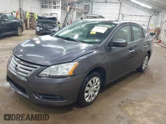 2015 Nissan Sentra SR with VIN 3N1AB7AP5FL656132, listed as a IAAI auction lot 42070168 with 160,000 mi miles and . Bid and sale history available at DreamBid. Image 2.