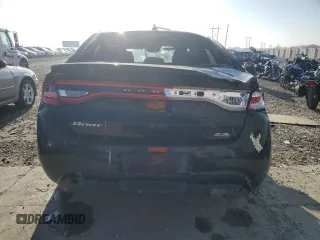 2014 Dodge Dart SXT with VIN 1C3CDFBBXED802563, listed as a Copart auction lot 46532045 with 198,563 mi miles and Salvage Title. Bid and sale history available at carsss.com. Image 6.