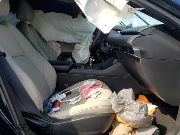2023 Mazda 3 S Preferred with VIN JM1BPALM1P1607554, listed as a Copart auction lot 50906045 with Not Provided miles and Non Repairable. Bid and sale history available at DreamBid. Image 7.