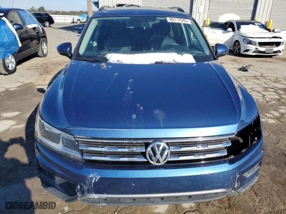 2019 Volkswagen Tiguan S with VIN 3VV1B7AX8KM087506, listed as a Copart auction lot 88117045 with 109,717 mi miles and Salvage Title. Bid and sale history available at carsss.com. Image 5.