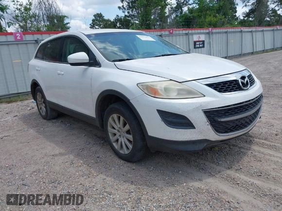 2010 Mazda CX-9 Sport with VIN JM3TB2MA7A0201036, listed as a IAAI auction lot 42053421 with 192,833 mi miles. Bid and sale history available at carsss.com. Image 1.