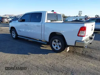 2022 Ram 1500 Big Horn with VIN 1C6RREFM6NN431903, listed as a IAAI auction lot 41377794 with 48,477 mi miles and . Bid and sale history available at DreamBid. Image 3.