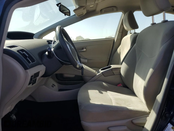 2012 Toyota Prius One with VIN JTDKN3DU9C1577665, listed as a Copart auction lot 52639725 with 193,980 mi miles and Salvage Title. Bid and sale history available at DreamBid. Image 7.