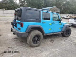 2018 Jeep Wrangler JK Unlimited Sport S with VIN 1C4BJWDG7JL888701, listed as a Copart auction lot 81190784 with 94,285 mi miles and Salvage Title. Bid and sale history available at carsss.com. Image 3.