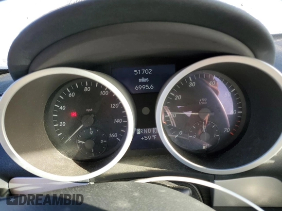 2005 Mercedes-Benz SLK 230/320 with VIN WDBWK56F15F040880, listed as a Copart auction lot 76251844 with 51,702 mi miles and Non Repairable. Bid and sale history available at DreamBid. Image 9.