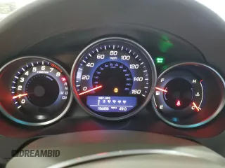 2008 Acura RL with VIN JH4KB16528C001848, listed as a Copart auction lot 42711235 with 156,055 mi miles and Salvage Title. Bid and sale history available at DreamBid. Image 9.