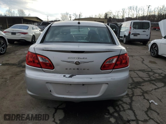 2009 Chrysler Sebring Touring with VIN 1C3LC56B99N564888, listed as a Copart auction lot 88457795 with Not provided miles and Salvage title. Bid and sale history available at DreamBid. Image 6.