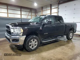 2024 Ram 2500 Big Horn z VIN 3C6UR5DL6RG296246, wystawiony jako Copart lot #59905635 z przebiegiem 41 503 mil mil oraz Czysty tytuł • Clean title. Historia ofert i sprzedaży dostępna na DreamBid. Obrazek 1.