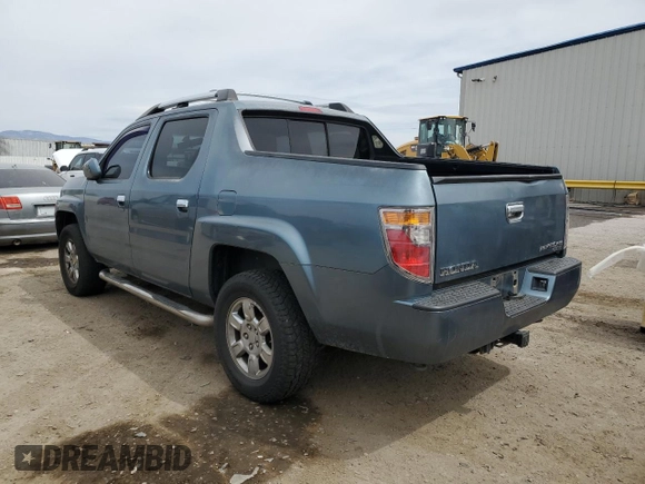 2006 Honda Ridgeline RTL with VIN 2HJYK16556H524959, listed as a Copart auction lot 50733285 with 134,389 mi miles and Salvage Title. Bid and sale history available at carsss.com. Image 2.