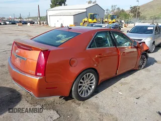 2008 Cadillac CTS RWD w/1SB with VIN 1G6DV57VX80190244, listed as a IAAI auction lot 41807361 with 129,555 mi miles. Bid and sale history available at carsss.com. Image 4.