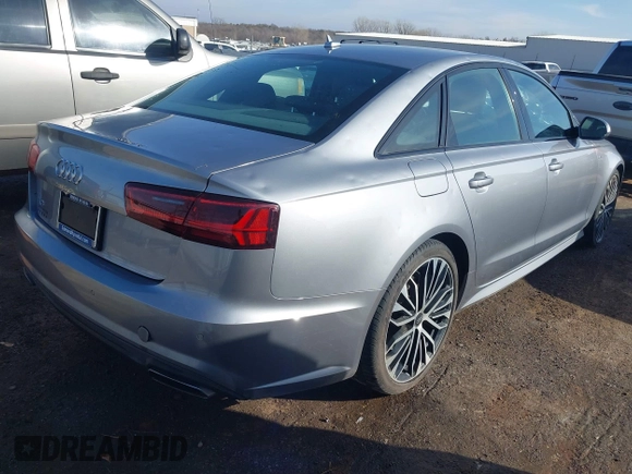 2018 Audi A6 Premium with VIN WAUC8AFC1JN011331, listed as a IAAI auction lot 41070804 with 77,514 mi miles. Bid and sale history available at carsss.com. Image 4.