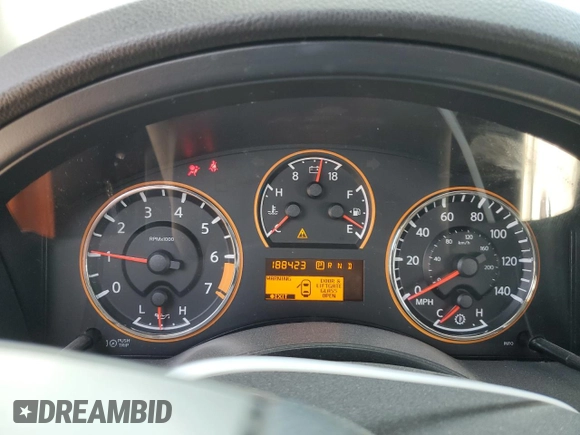 2014 Nissan Armada Platinum z VIN 5N1BA0NF8EN610981, wystawiony jako Copart lot #53144515 z przebiegiem 188 423 mil mil oraz Szkoda całkowita • Salvage title. Historia ofert i sprzedaży dostępna na DreamBid. Obrazek 9.