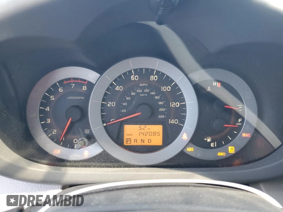 2011 Toyota RAV4 with VIN 2T3BF4DV2BW127643, listed as a Copart auction lot 50377235 with 142,085 mi miles and Salvage Title. Bid and sale history available at DreamBid. Image 9.