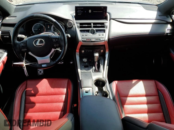 2019 Lexus NX with VIN JTJBARBZ5K2204187, listed as a Copart auction lot 52053175 with 6,458 mi miles and Salvage Title. Bid and sale history available at carsss.com. Image 8.