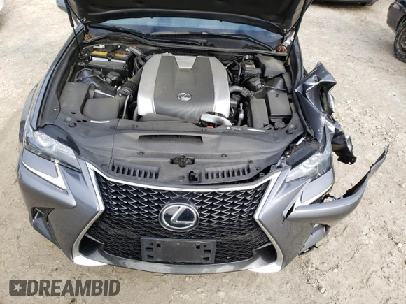 2016 Lexus GS 350 with VIN JTHCZ1BL2GA001749, listed as a Copart auction lot 72436254 with 45,587 mi miles and Salvage Title. Bid and sale history available at carsss.com. Image 11.